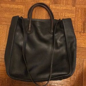 Black Madewell Leather Tote